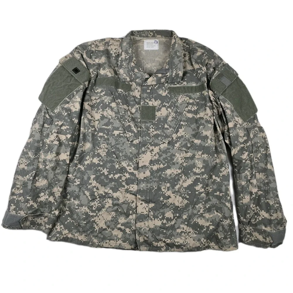 US Military Men's Medium Digital Camo Ripstop‎ Coat Army Combat Uniform ACU